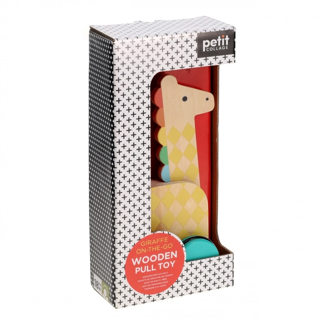 Pull Along Giraffe Toy by Petit Collage