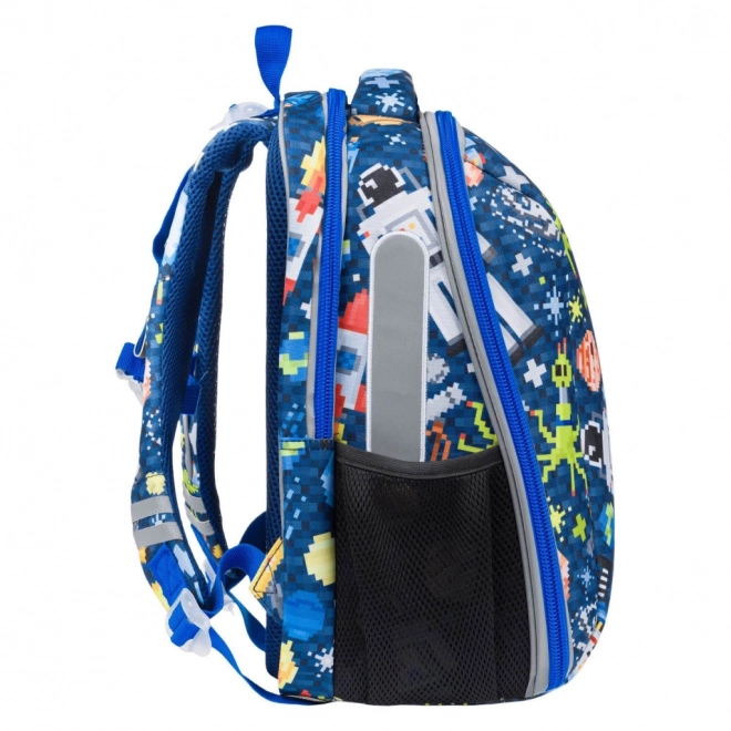 School Backpack Shelly Space Game