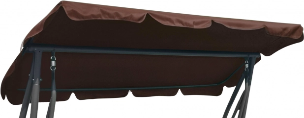 Replacement Roof for Garden Swing Brown