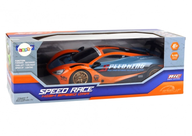 Large Remote Control Sport Car Orange 1:10