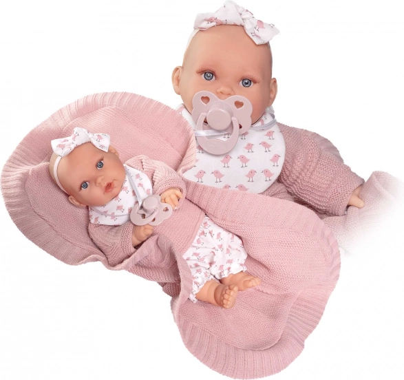 Poupée Réaliste Kika avec sons et corps souple 27 cm