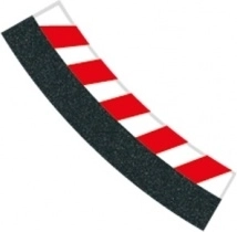 Cordoli interni per curva 3/30° per piste CARRERA Evolution, Digital 132 e Digital 124