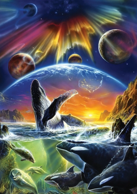 Art Puzzle Orca 500 Piece Puzzle