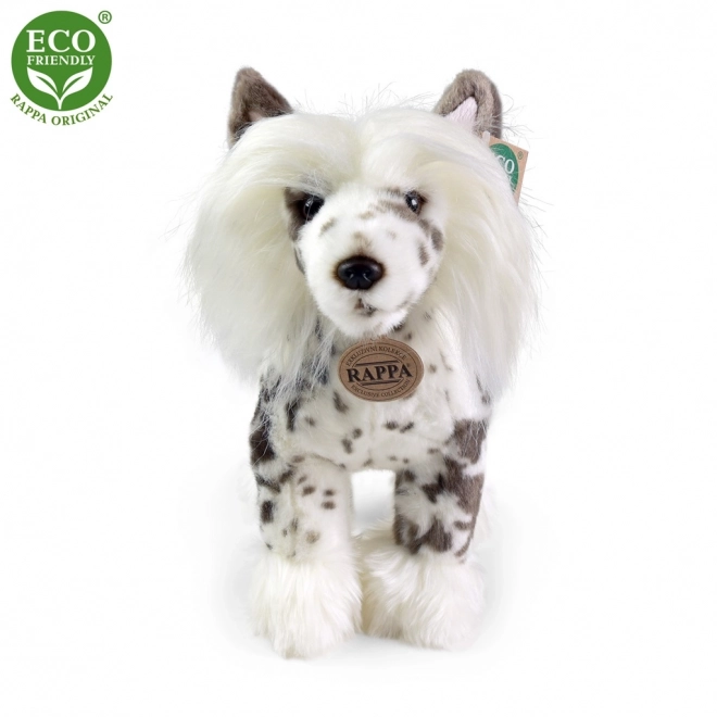 Rappa Plush Chinese Crested Dog 25 cm Eco-friendly Toy