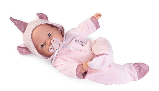 Crying Doll Baby with Sounds and Soft Fabric Body