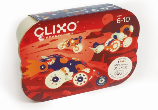 Clixo Mars Rovers Magnetic Building Set