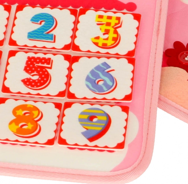 Pink Montessori Sensory Backpack