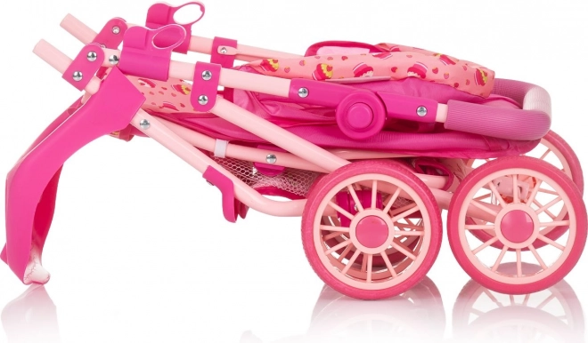 Sport Stroller for Dolls - Chipolino Dolly Cupcakes