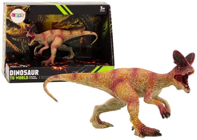 Red Dilophosaurus Collectible Figure