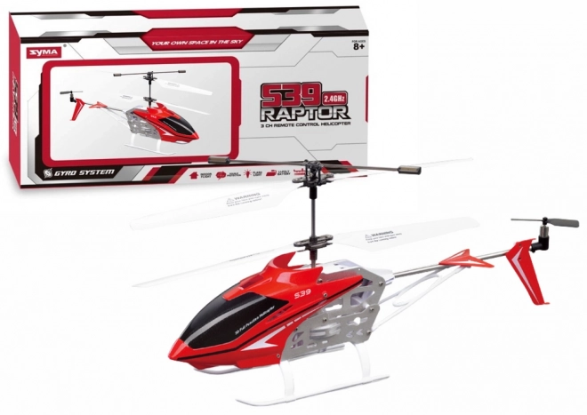 Red Remote Control Helicopter Syma