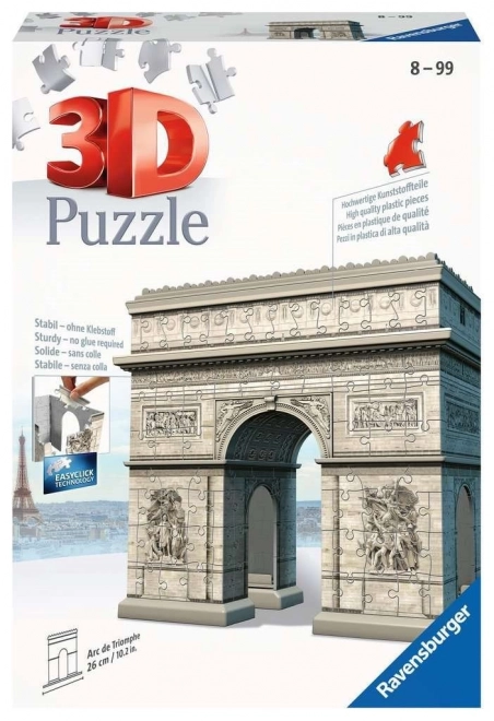 3D Puzzle Triumphal Arch Paris