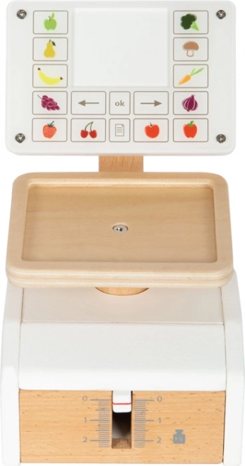 Wooden Weighing Scale for Kids