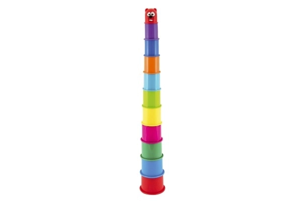 Colorful Stackable Pyramid Toy for Toddlers