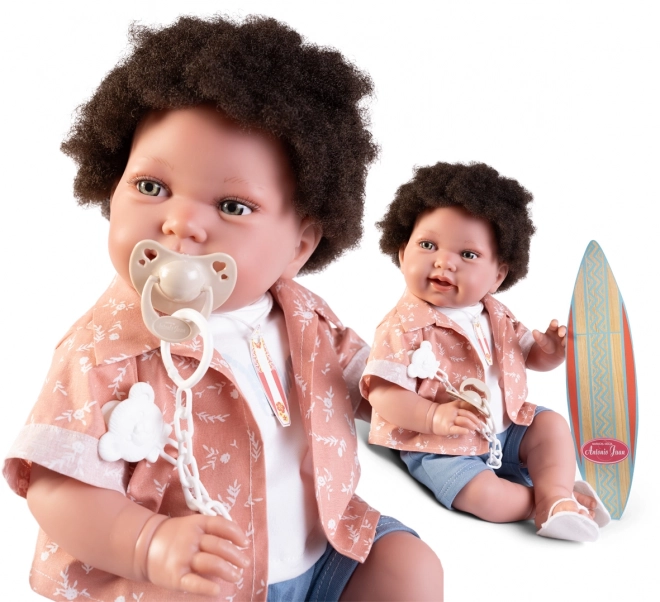 Antonio Juan Realistic Baby Doll Pipo Hair