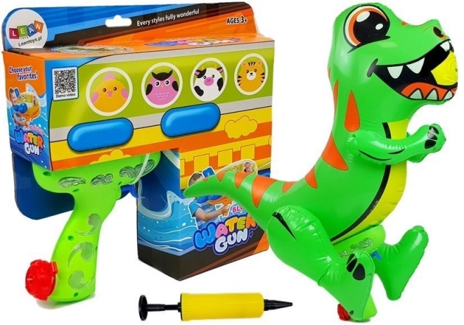 Inflatable Dinosaur Water Gun