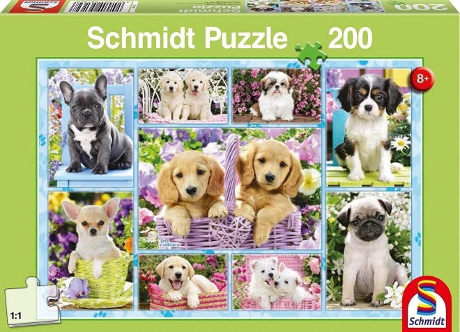 Schmidt Puzzle Puppies 200 Pieces