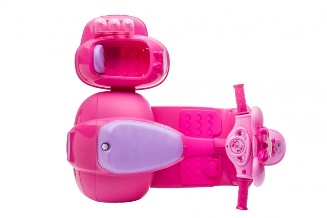 Kinder-Dreirad-Roller Eisdiele rosa