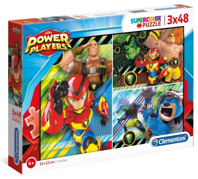 Clementoni Puzzle Power Players Set