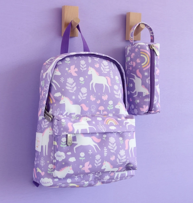 A Little Lovely Company - Unicorn and Rainbow Kids Backpack