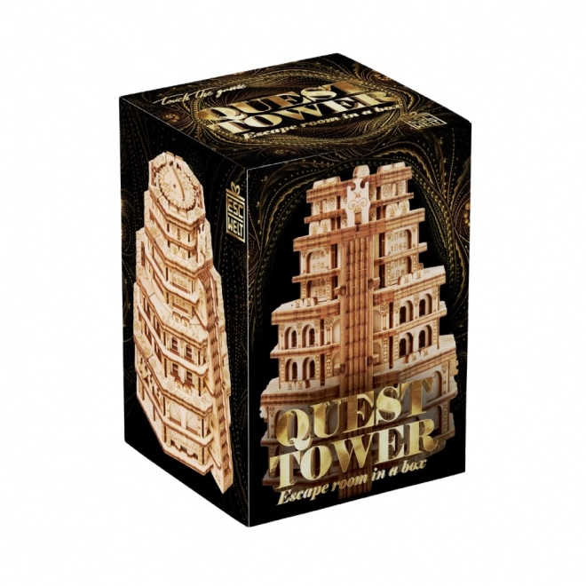 Quest Tower Wooden Puzzle by EscapeWelt