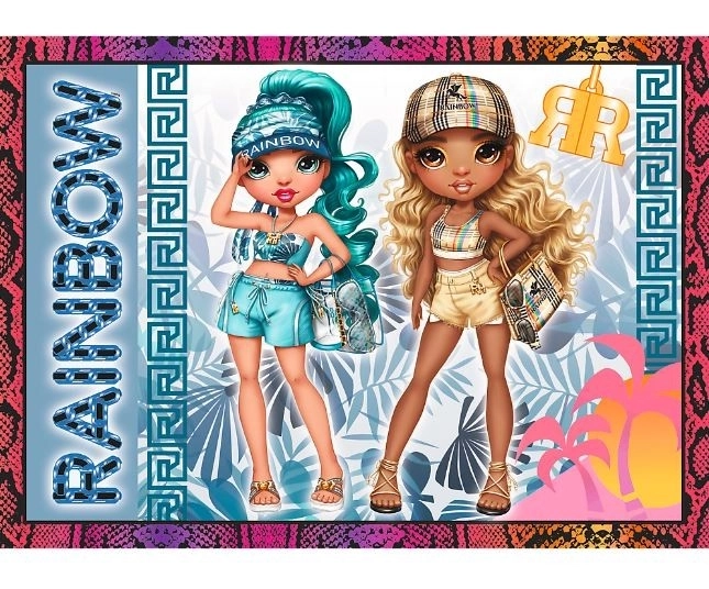 Puzzles 4-in-1 Rainbow High Fashion Dolls