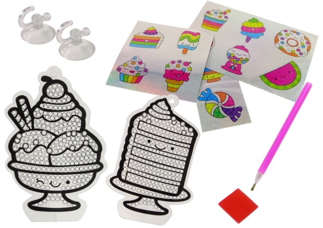 Diamond Embroidery Creative Kit Sticker Diamond Pasting Sweets