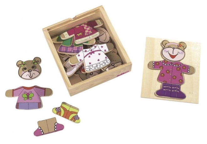 Wooden Bear Puzzle