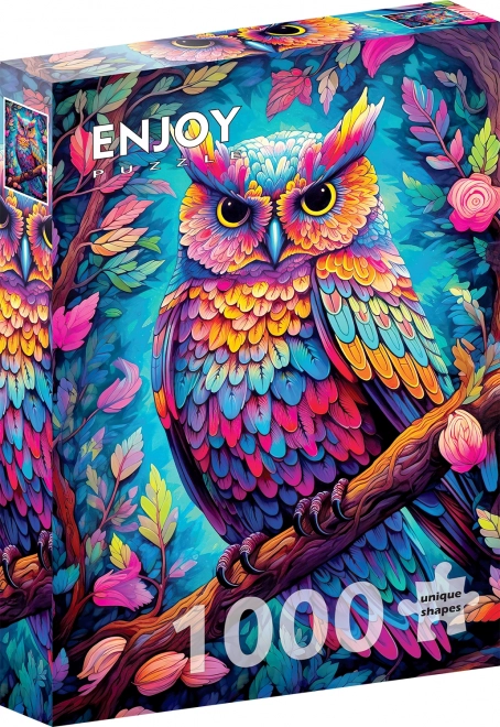 Enjoy puzzle gorgeous owl 1000 pieces