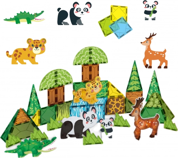 Magnetna povezava za stabilne 3D zgradbe