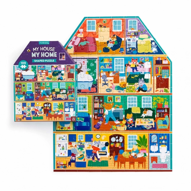 Home Together House-Shaped Puzzle