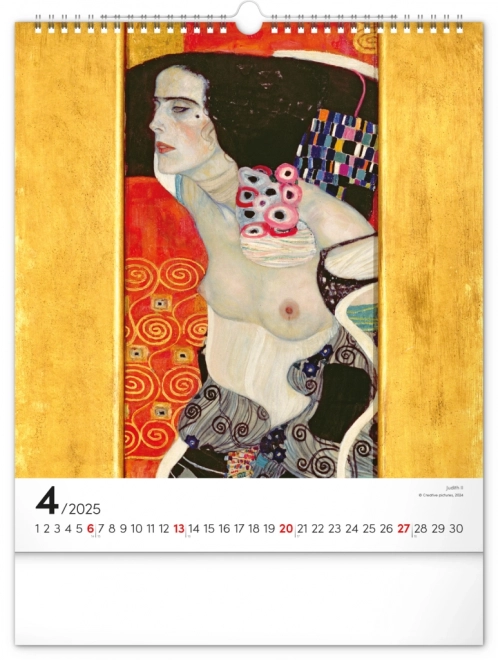 Wall Calendar Gustav Klimt 2025