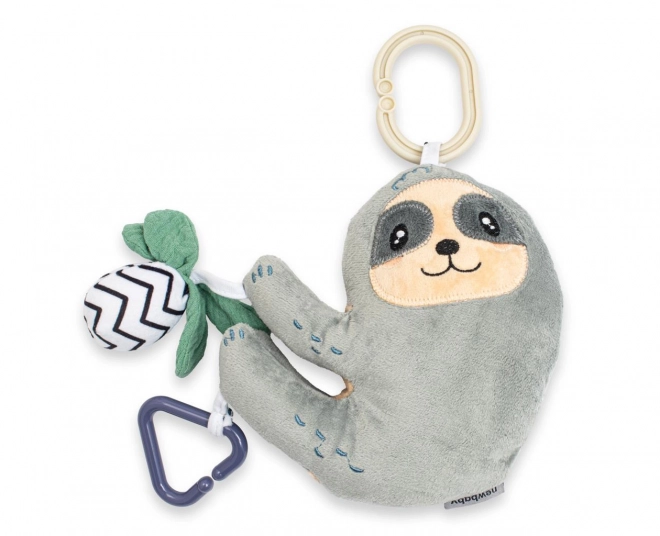 Plush New Baby Sloth Toy to Hang 16cm