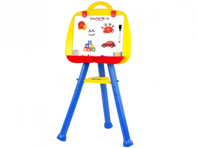 Standing Magnetic Drawing Board Blue