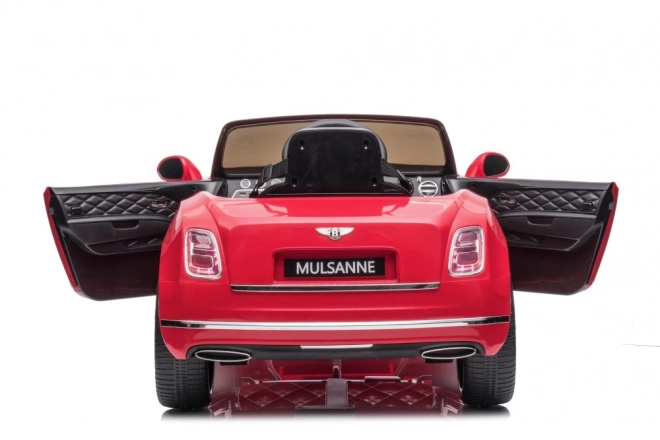 Battery Operated Bentley Mulsanne Red Lacquer