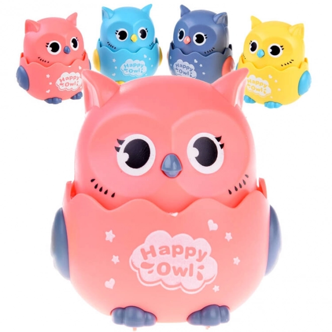 Charming Rolling Owl Toy