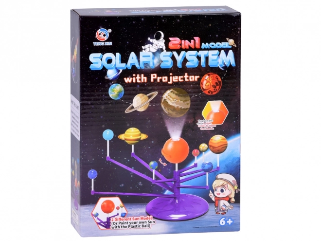 2-in-1 Solar System Educational Projector Set