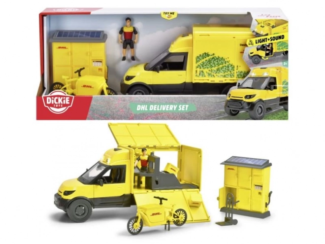 Dickie DHL Vehicle Set 25cm