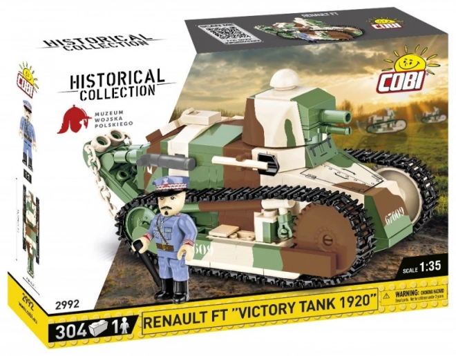 Cobi Great War Renault FT Victory Tank Model