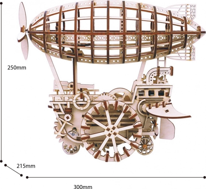 Robotime Rokr 3D Wooden Puzzle Airship