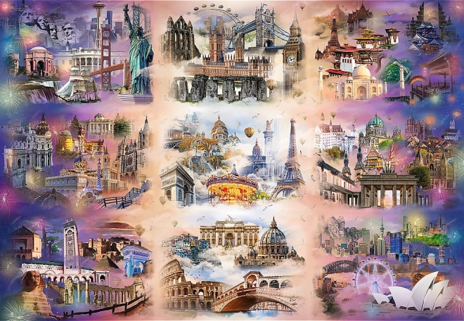 Trefl Puzzle Cities Above Clouds 13500 Pieces