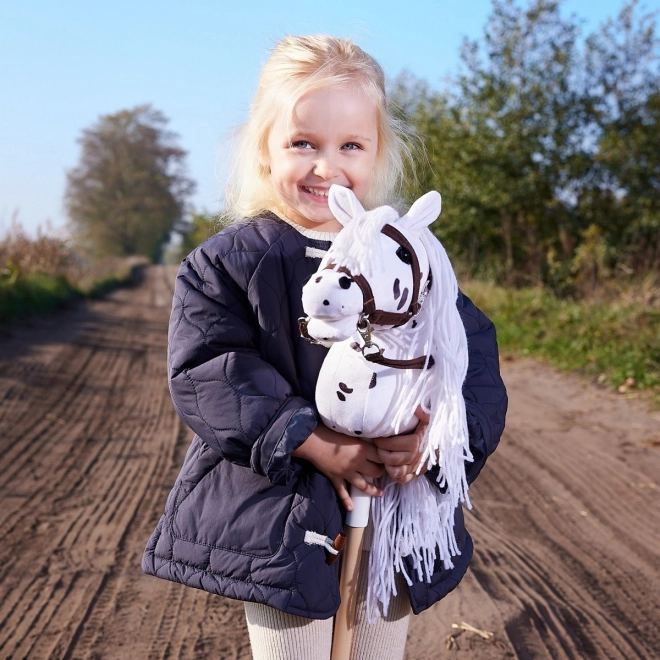Hobby Horse HOPPIHORSE A4 Leopard - white