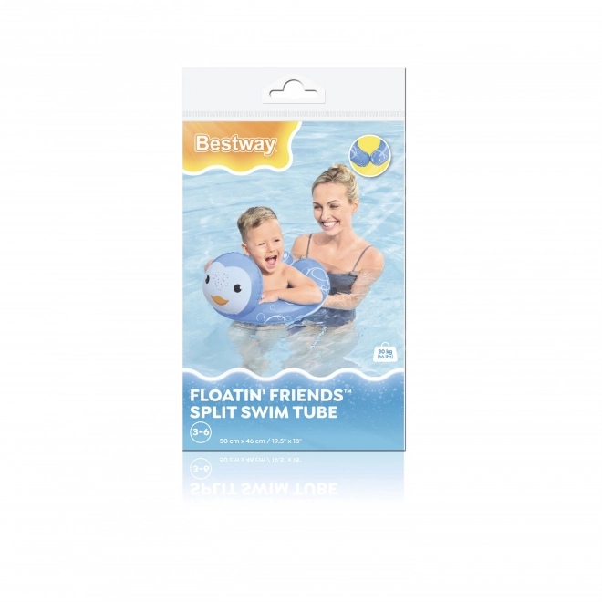 Inflatable Penguin Swim Ring for Kids by Bestway