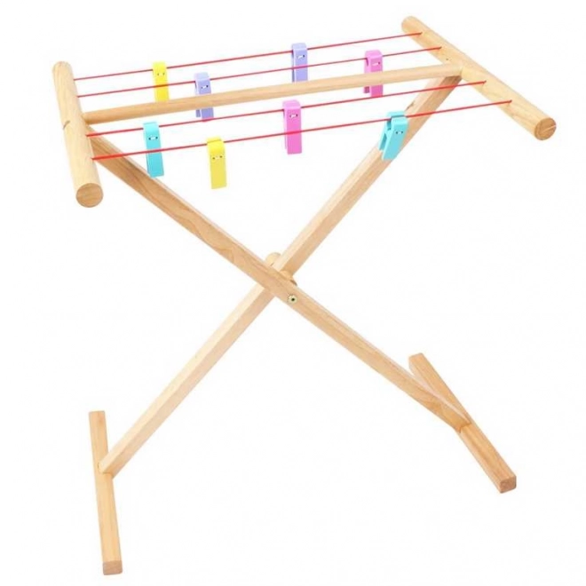 Wooden Laundry Drying Rack