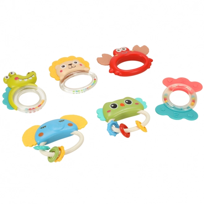 Sensory Teether Toy Set for Infants