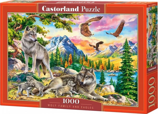 Wolf Family Jigsaw Puzzle 1000 Pieces