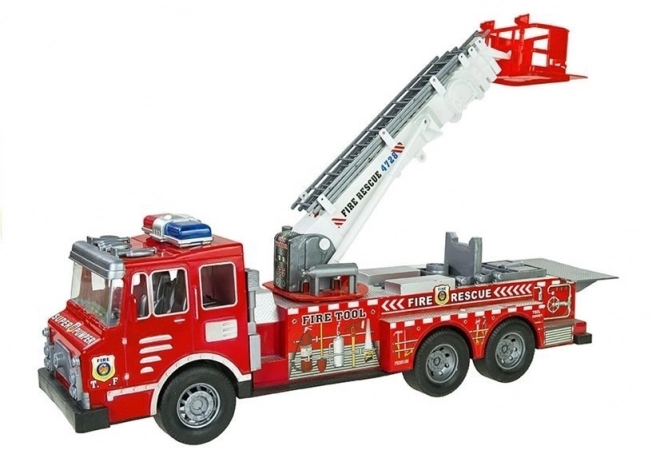 Grande camion dei pompieri