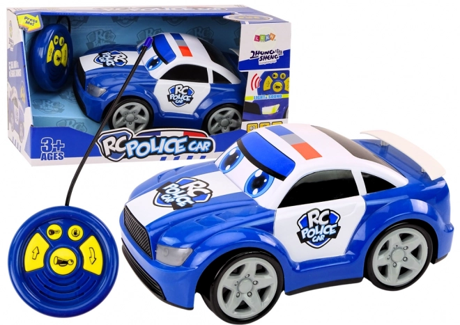 Remote Control Cartoon Police Car with Lights & Sounds