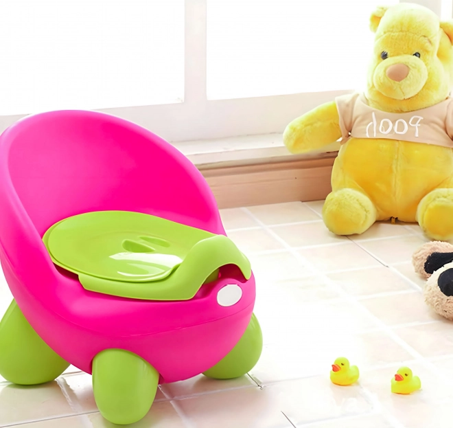 Pink Green Non-slip Children's Potty