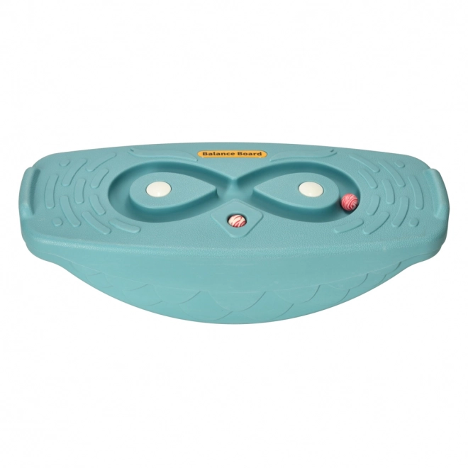 Turquoise Balance Board with Labyrinth for Children