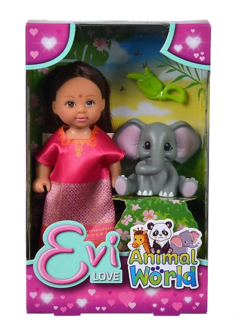 Evi Love Doll with Wild Animal